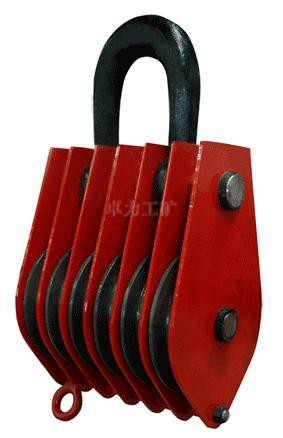 吊環(huán)型六輪滑車，軸套吊環(huán)型六輪滑車，滑車